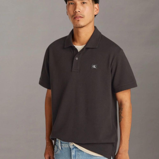 Calvin Klein Ανδρική μπλούζα polo Monogram Label Polo Shirt